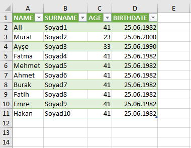Excel-SQL Arasında Bağlantı Kurma - Excel Gezegeni Excel-SQL Arasında Bağlantı Kurma