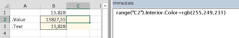 Arkaplan Rengi - Excel Gezegeni Arkaplan Rengi