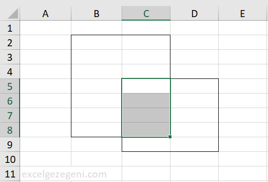 Birleşim ve Kesişim - Excel Gezegeni Birleşim ve Kesişim