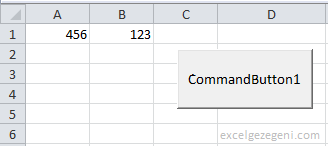 Değerleri Değiştirmek - Excel Gezegeni Değerleri Değiştirmek