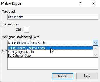 Araç Çubuğuna Makro Eklemek - Excel Gezegeni Araç Çubuğuna Makro Eklemek