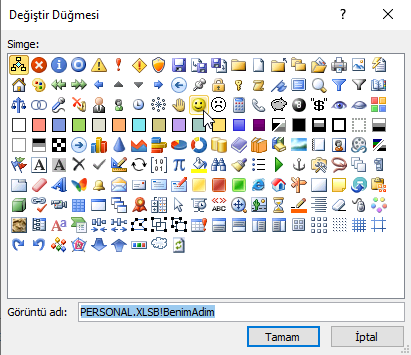 Araç Çubuğuna Makro Eklemek - Excel Gezegeni Araç Çubuğuna Makro Eklemek
