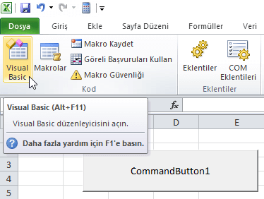 Makro Oluşturmak