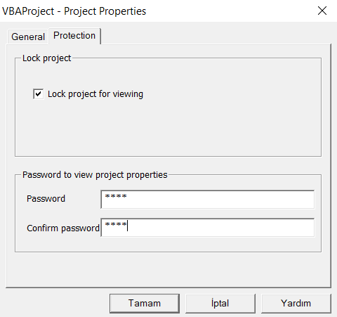 Excel Makrosunu Koruma - Excel Gezegeni Excel Makrosunu Koruma