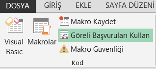 Göreli Başvurular - Excel Gezegeni Göreli Başvurular