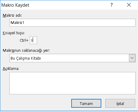 Modülden Kod Çalıştırma