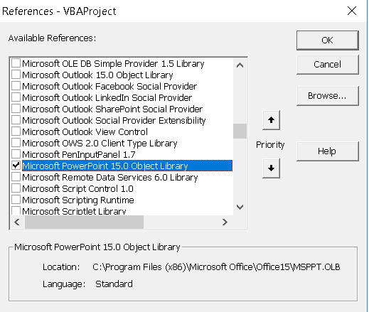 Object Browser