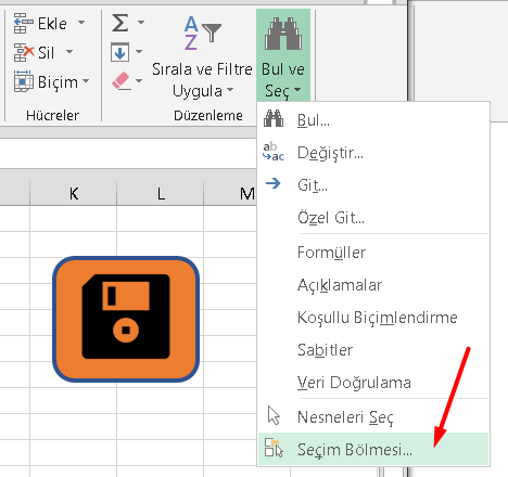 Resim ve Butonu Birleştirme - Excel Gezegeni Resim ve Butonu Birleştirme