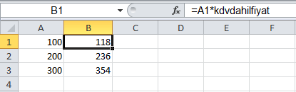 Adlandırılmış Aralık - Excel Gezegeni Adlandırılmış Aralık