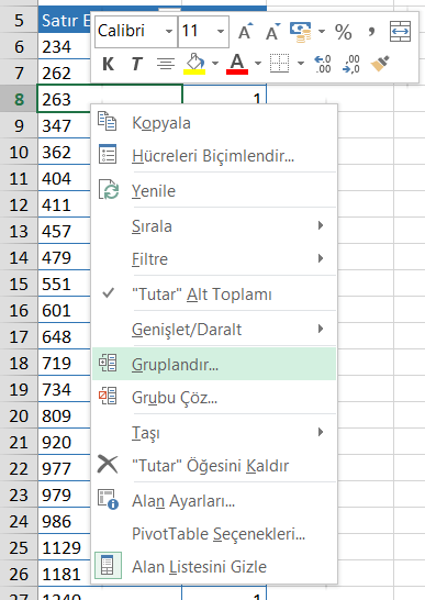 Veri Aralığına Göre Değer Dağılımı - Excel Gezegeni Veri Aralığına Göre Değer Dağılımı
