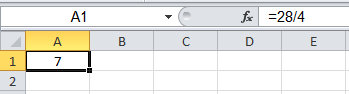 Bölme İşlemi - Excel Gezegeni Bölme İşlemi