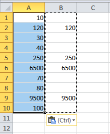 Boş Olanları Atla - Excel Gezegeni Boş Olanları Atla
