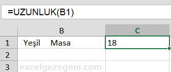 Boşlukları Kaldırmak - Excel Gezegeni Boşlukları Kaldırmak