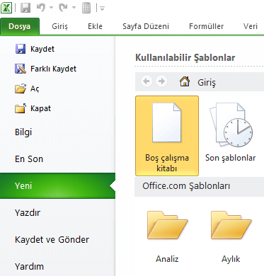 Çalışma Kitabı