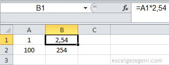 ÇEVİR fonksiyonu - Excel Gezegeni ÇEVİR fonksiyonu