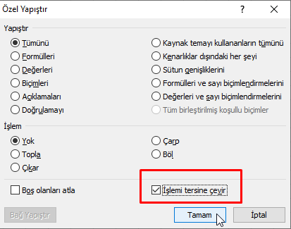 Devrik Dönüşüm - Excel Gezegeni Devrik Dönüşüm