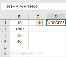Formül Hataları