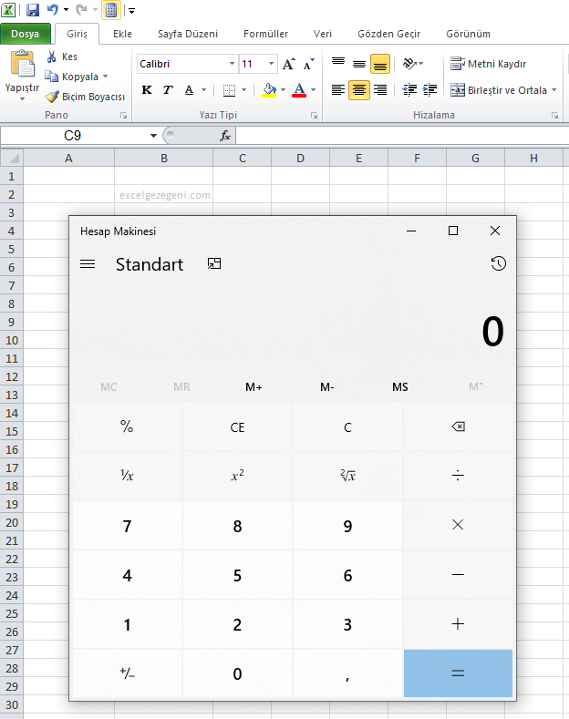 Hızlı Erişim Araç Çubuğu - Excel Gezegeni Hızlı Erişim Araç Çubuğu