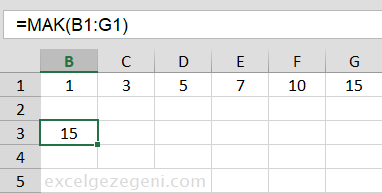 İstatistiksel Fonksiyonlar - Excel Gezegeni İstatistiksel Fonksiyonlar