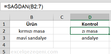 Metin İçinden Alt Metni Çıkarmak - Excel Gezegeni Metin İçinden Alt Metni Çıkarmak