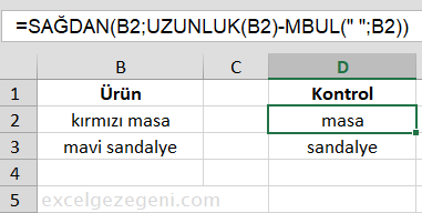 Metin İçinden Alt Metni Çıkarmak - Excel Gezegeni Metin İçinden Alt Metni Çıkarmak