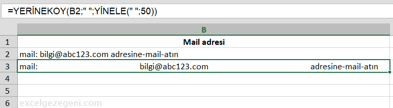 Metin İçinden Alt Metni Çıkarmak - Excel Gezegeni Metin İçinden Alt Metni Çıkarmak
