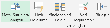 Metni Sütunlara Dönüştür - Excel Gezegeni Metni Sütunlara Dönüştür