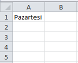 Otomatik Doldur Özelliği - Excel Gezegeni Otomatik Doldur Özelliği