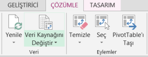 Pivot Tabloyu Güncelleme - Excel Gezegeni Pivot Tabloyu Güncelleme