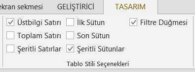 Satırları Gölgelendirmek - Excel Gezegeni Satırları Gölgelendirmek