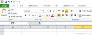 Şerit - Excel Gezegeni Şerit