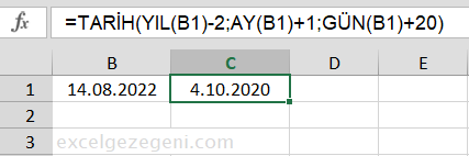Tarih ve Saat Fonksiyonları