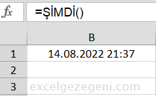 Tarih ve Saat Fonksiyonları