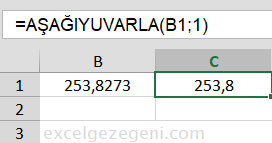 YUVARLA - Excel Gezegeni YUVARLA