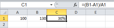 Yüzde Oranı - Excel Gezegeni Yüzde Oranı