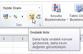 Yüzde Oranı - Excel Gezegeni Yüzde Oranı