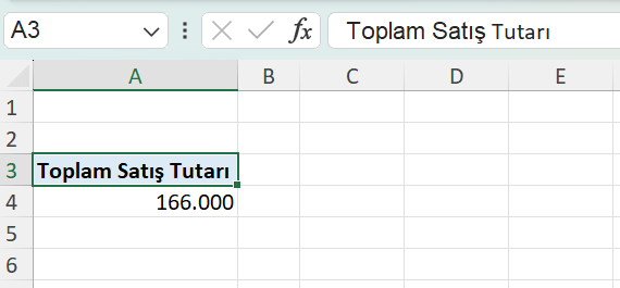 Ölçüler - Excel Gezegeni Ölçüler